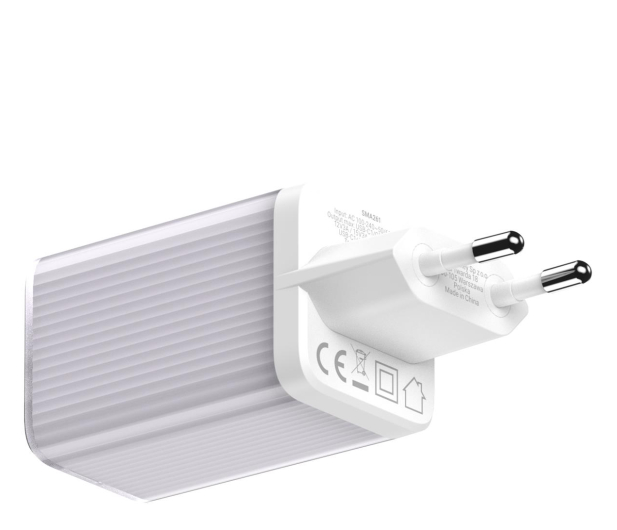 Silver Monkey Ładowarka sieciowa GaN 65W 2x USB-C Purple - 1266245 - zdjęcie 2